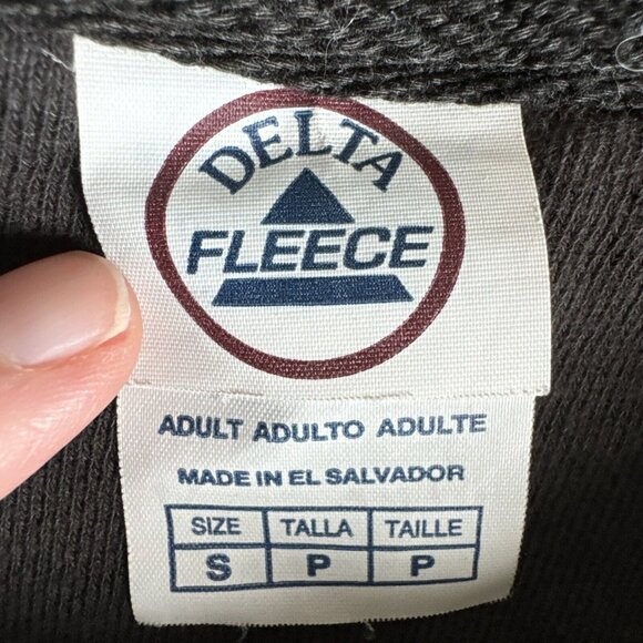 Vintage Veil‎ Of Maya Vintage Crewneck Sweatshirt Unisex Small Black Delta - Picture 2 of 9